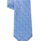 Gravata Calvin Klein Masculina Slim Lattice Medallion Azul Tamanho Regular