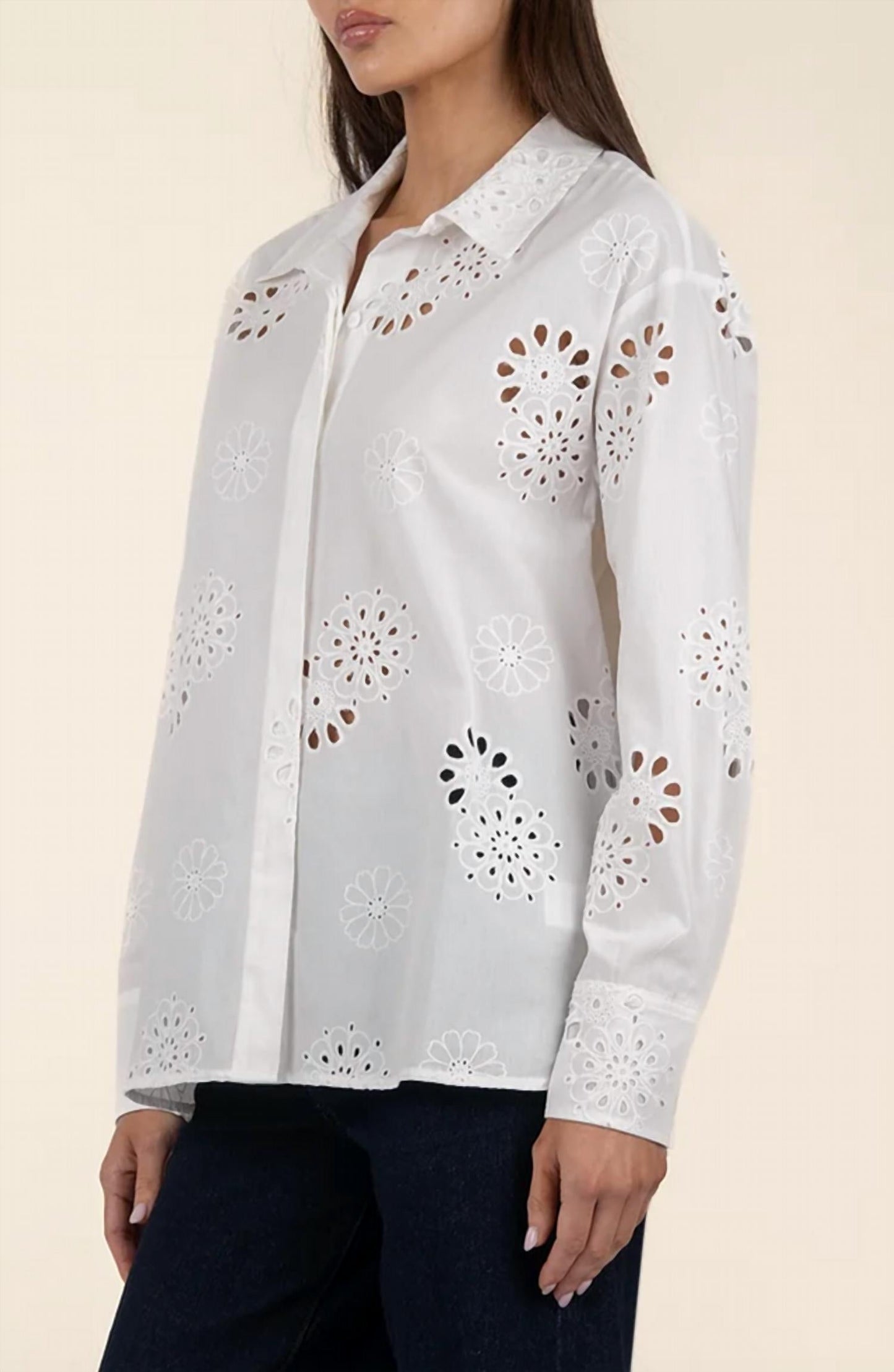 Kut From The Kloth - Marissa Embroidery Shirt