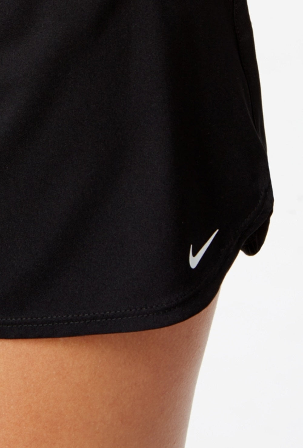 Calções de banho Nike para mulher, preto, tamanho grande