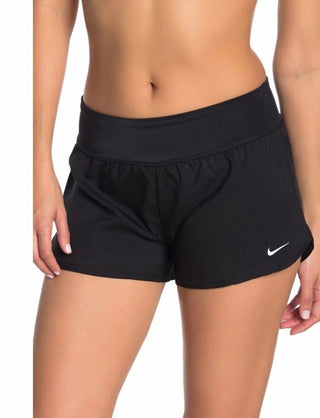 Calções de banho Nike Active Board Shorts para mulher, preto, tamanho extragrande