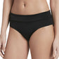 Calcinha de biquíni Nike Active Hipster feminina, preta