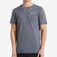 Camiseta Nike Hydroguard Moisture Wicking Heather Masculina Cinza Tamanho XXX-G