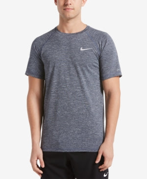 Camiseta Nike Hydroguard Moisture Wicking Heather Masculina Cinza Tamanho XXX-G