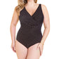 Miraclesuit - Oceanus One Piece In Pin Point Swimsuit - Plus