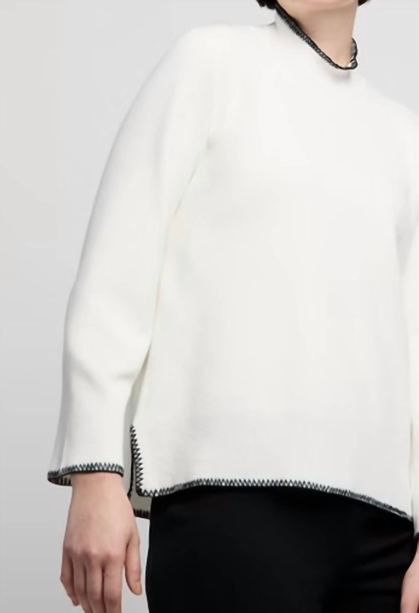 Atelier - Contrast Stitch Pullover
