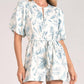 Elan - Lacy Lima Romper