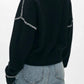 White + Warren - Blanket Stitch Crew Sweater