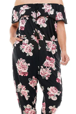 Macacão feminino Planet Gold ombro a ombro preto tamanho 3X