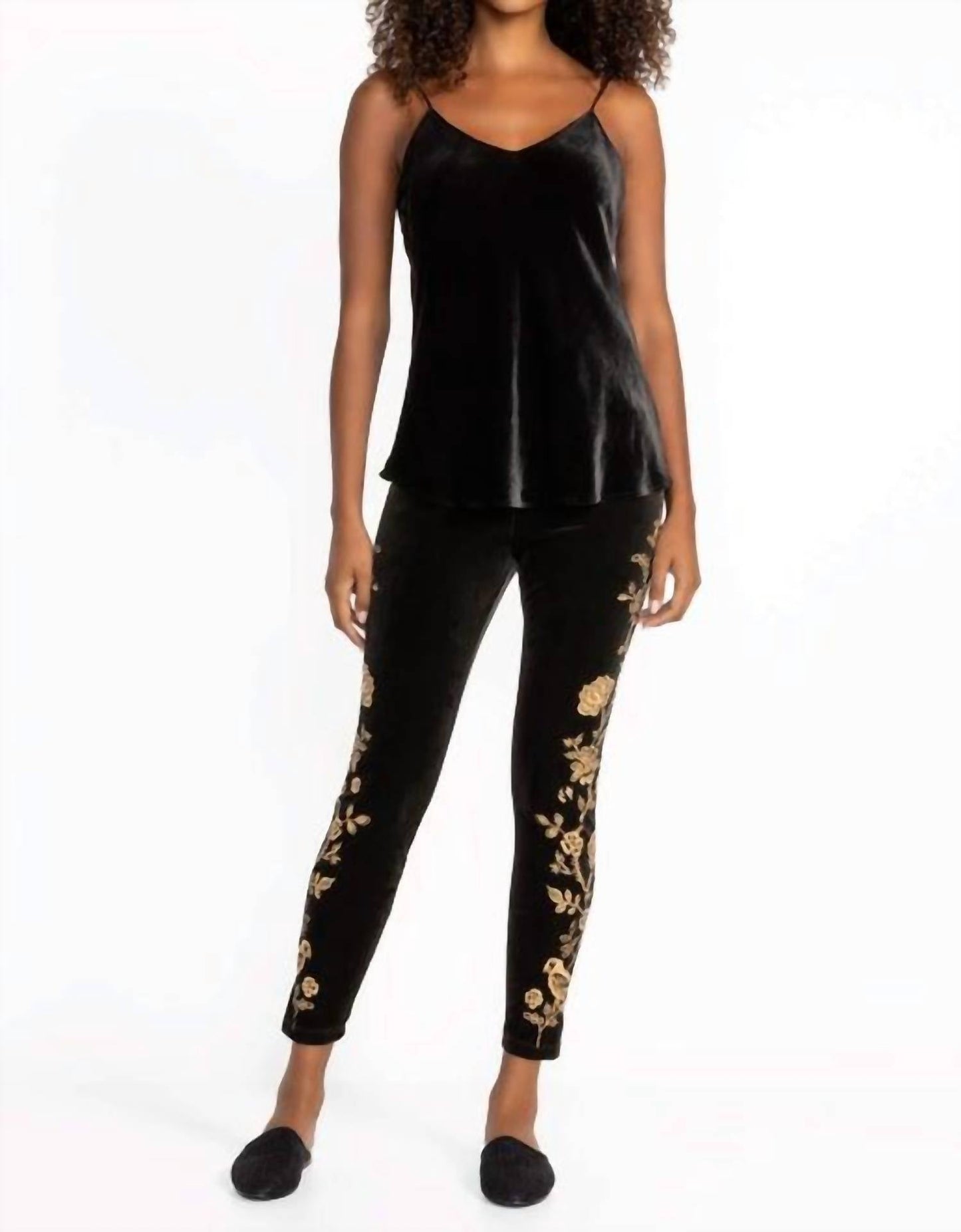 Johnny Was - STRETCH VELVET LEGGING NYOMI