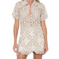 Jbq - Millie Lace Macrame Mini Skirt