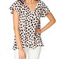 Buddylove - AVRIL FLUTTER SLEEVE V-NECK TOP
