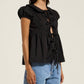Allina Liu - Winona Tie Blouse