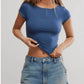 Free People - Morning Pages Henley Top