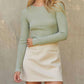 Crescent - Jinny Scuba Mini Skirt