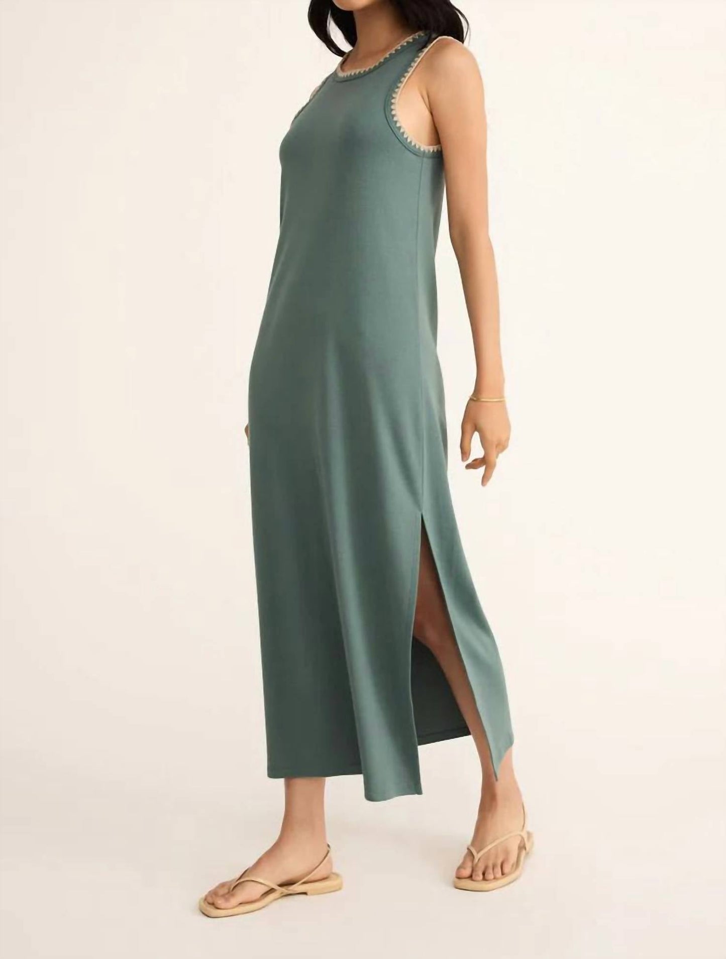 Z Supply - Delamer Whipstitch Rib Midi Dress