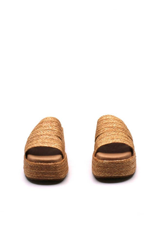 Chocolat Blu - Women's Larra Toast Raffia Sandal
