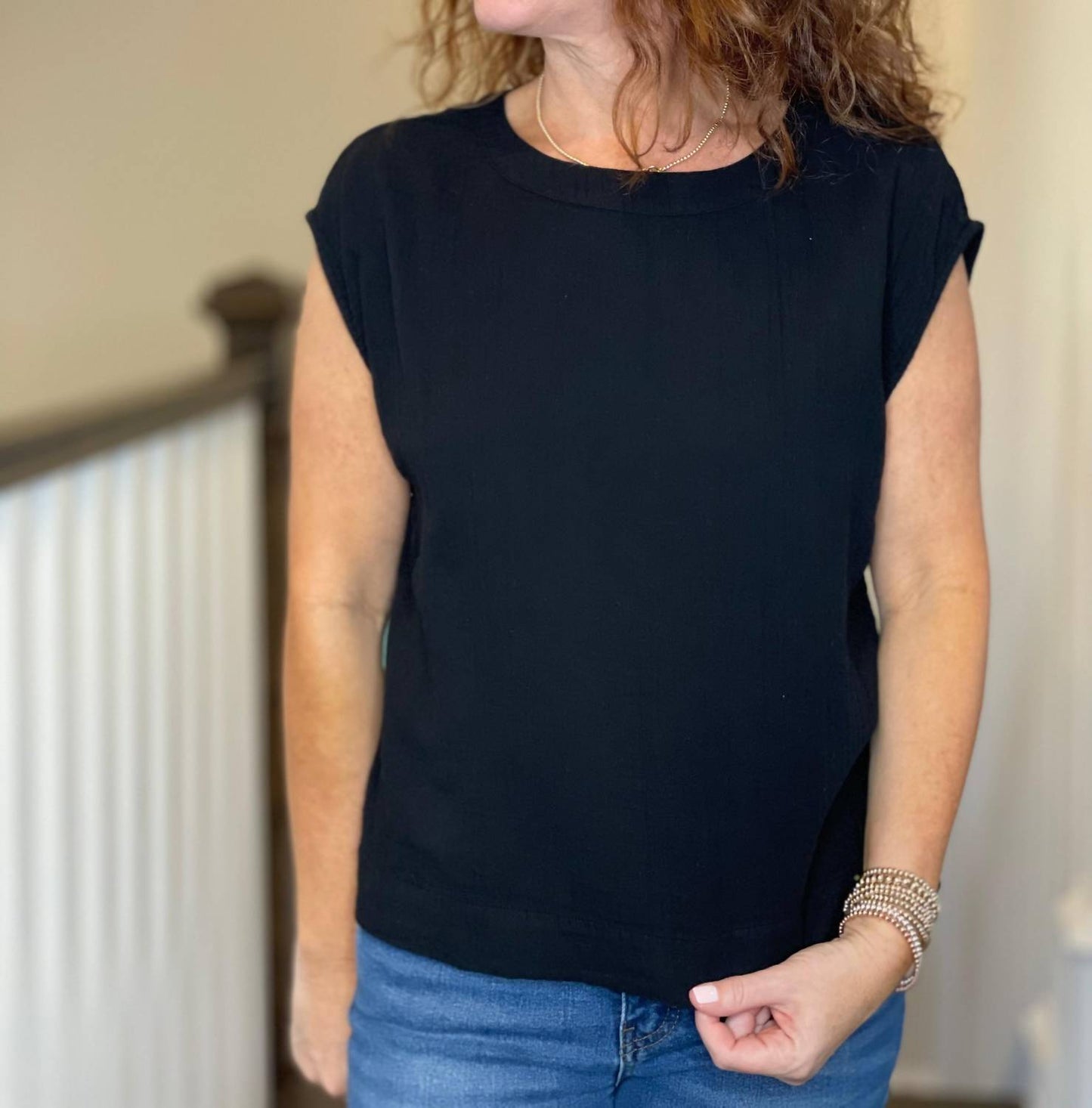 Dylan - Gauze Modern Tee