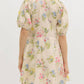 Entro - Halston Modern Floral Dress