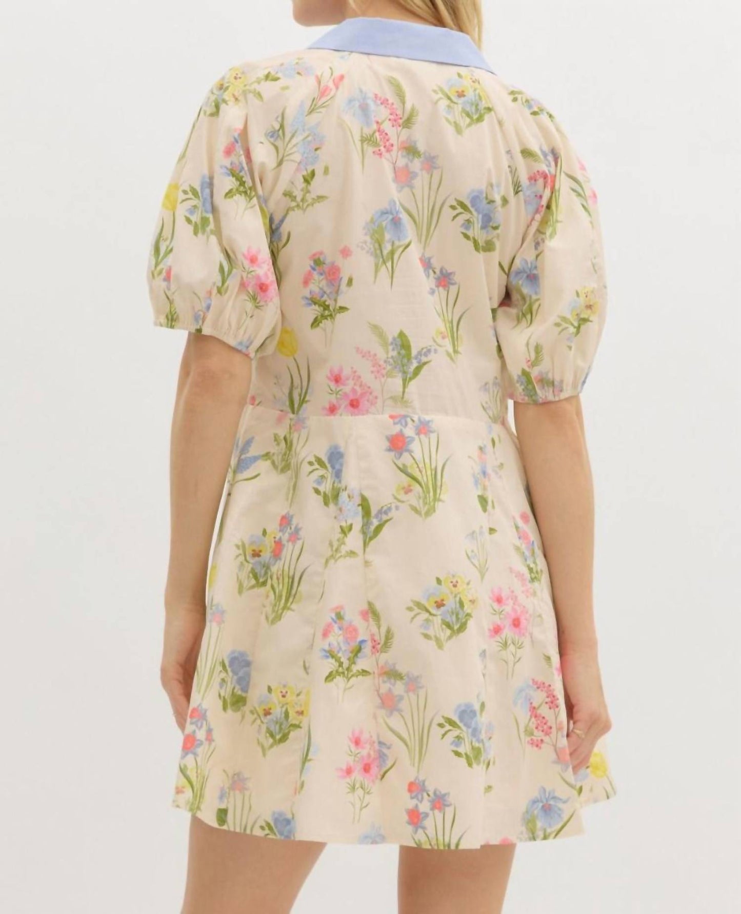 Entro - Halston Modern Floral Dress