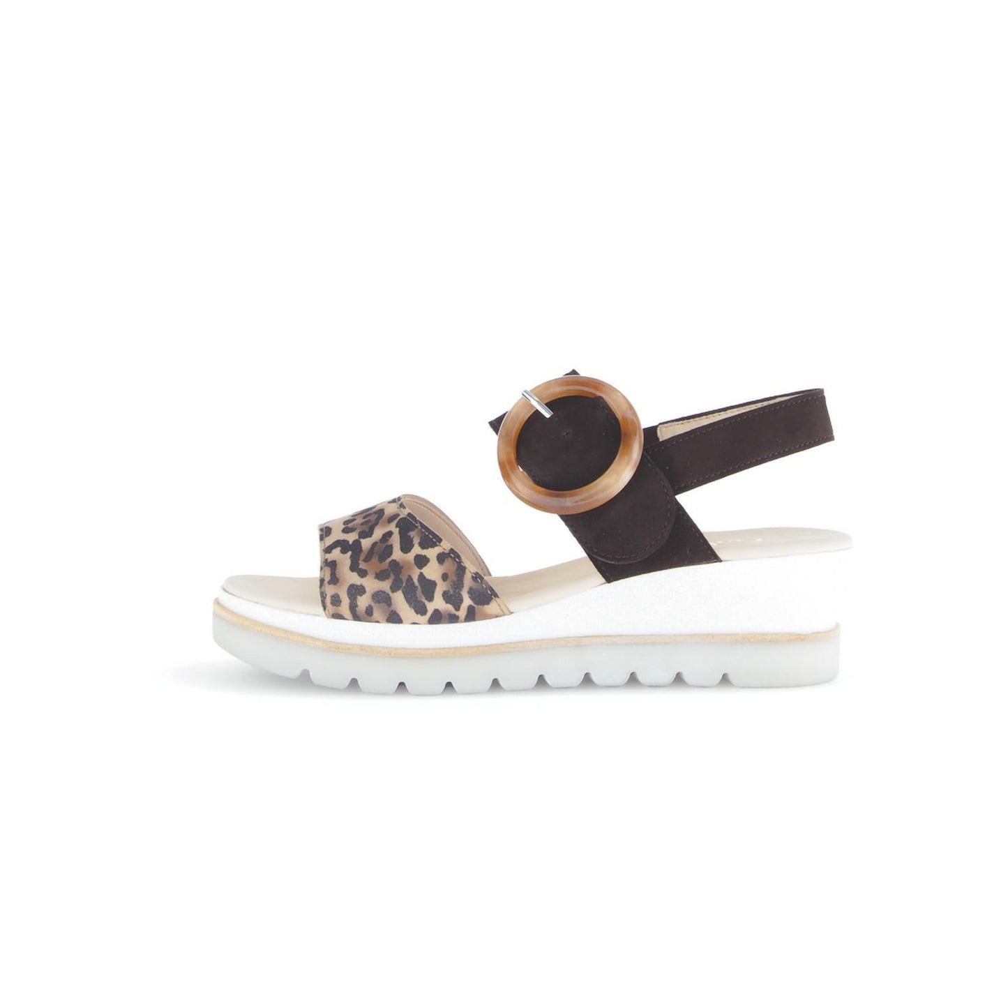 Gabor - Sandália feminina de tiras e salto plataforma