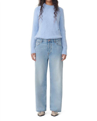 Ganni - Calça Jeans Izey Rígida