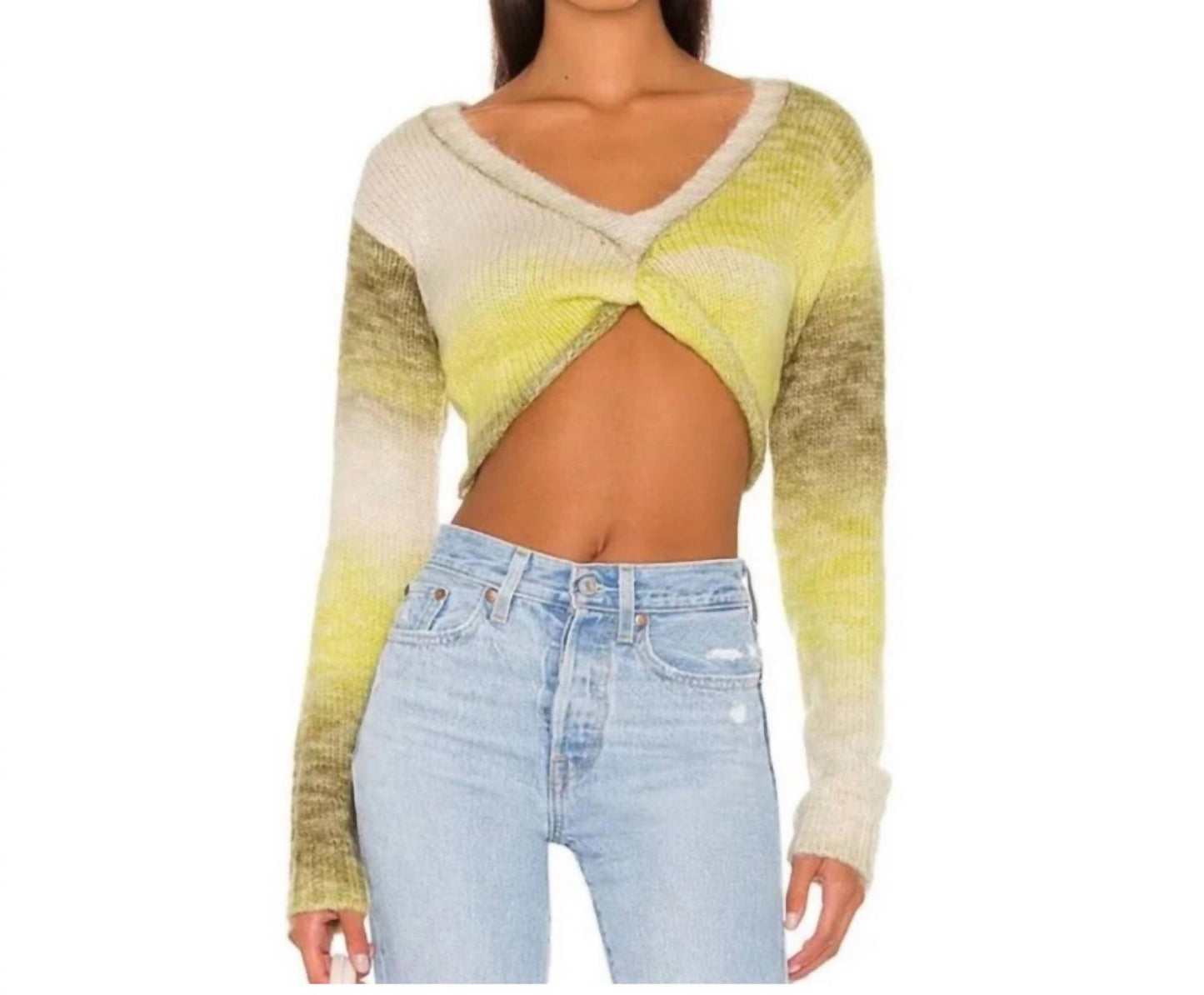 For Love & Lemons - Celeste Crop Sweater