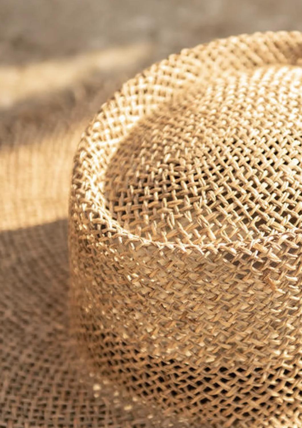 Pompom Galore - Women's Straw Sun Hat