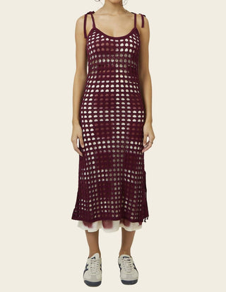 Find Me Now - Cuore Crochet Midi Dress