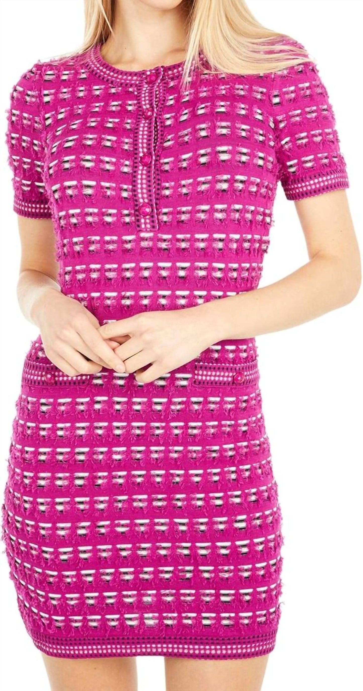 Milly - Tweed Fitted Dress
