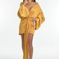 Steffany Milano - Golden Empress Wrap Dress