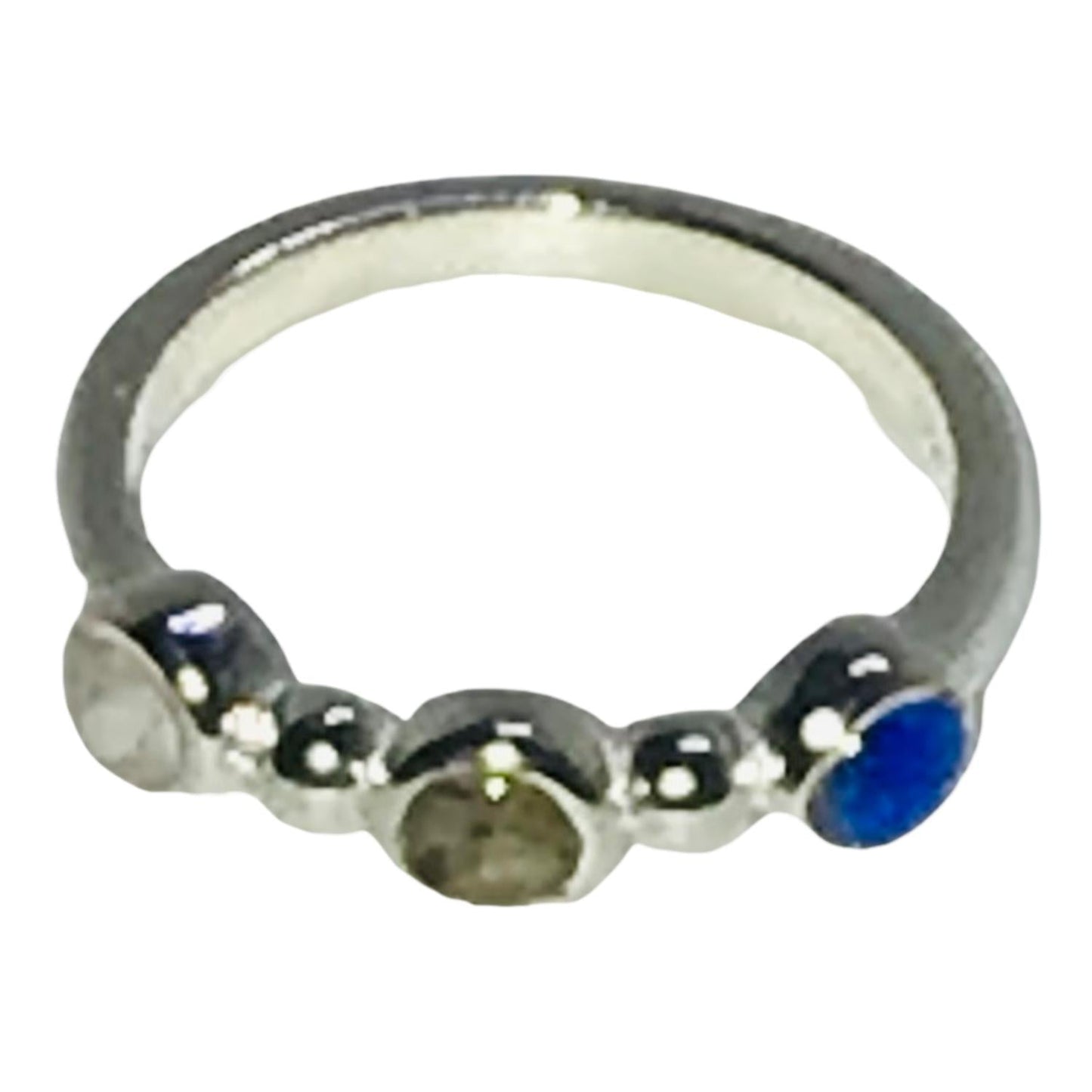 Dune Jewelry - Women's Three Element Petite Stacker Ring