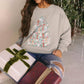 Chaudoin Creations - Ginger Christmas Tinsel Tree Sweatshirt