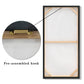 Canvas Painting Wall Art Framed Abstract Modern Decor 20x40 Inches
