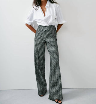 Spanx - Calça de perna larga Ponte Jacq
