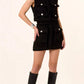 Nicholas - ANGIE TWEED MINI SKIRT