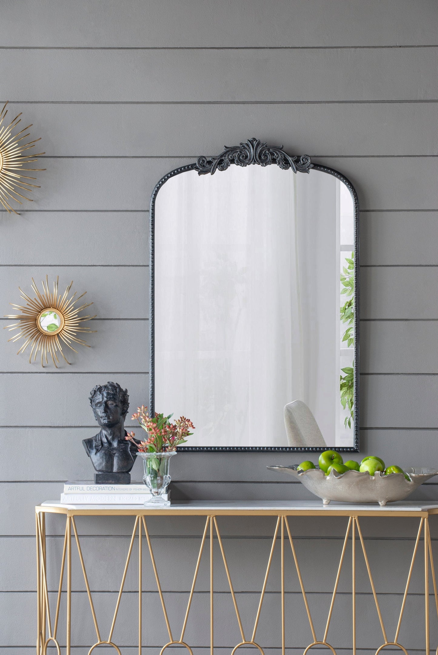 The Baroque Ébonisé™ Grand Wall Mirror