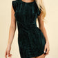 Hyfve - Velvet Mini Dress