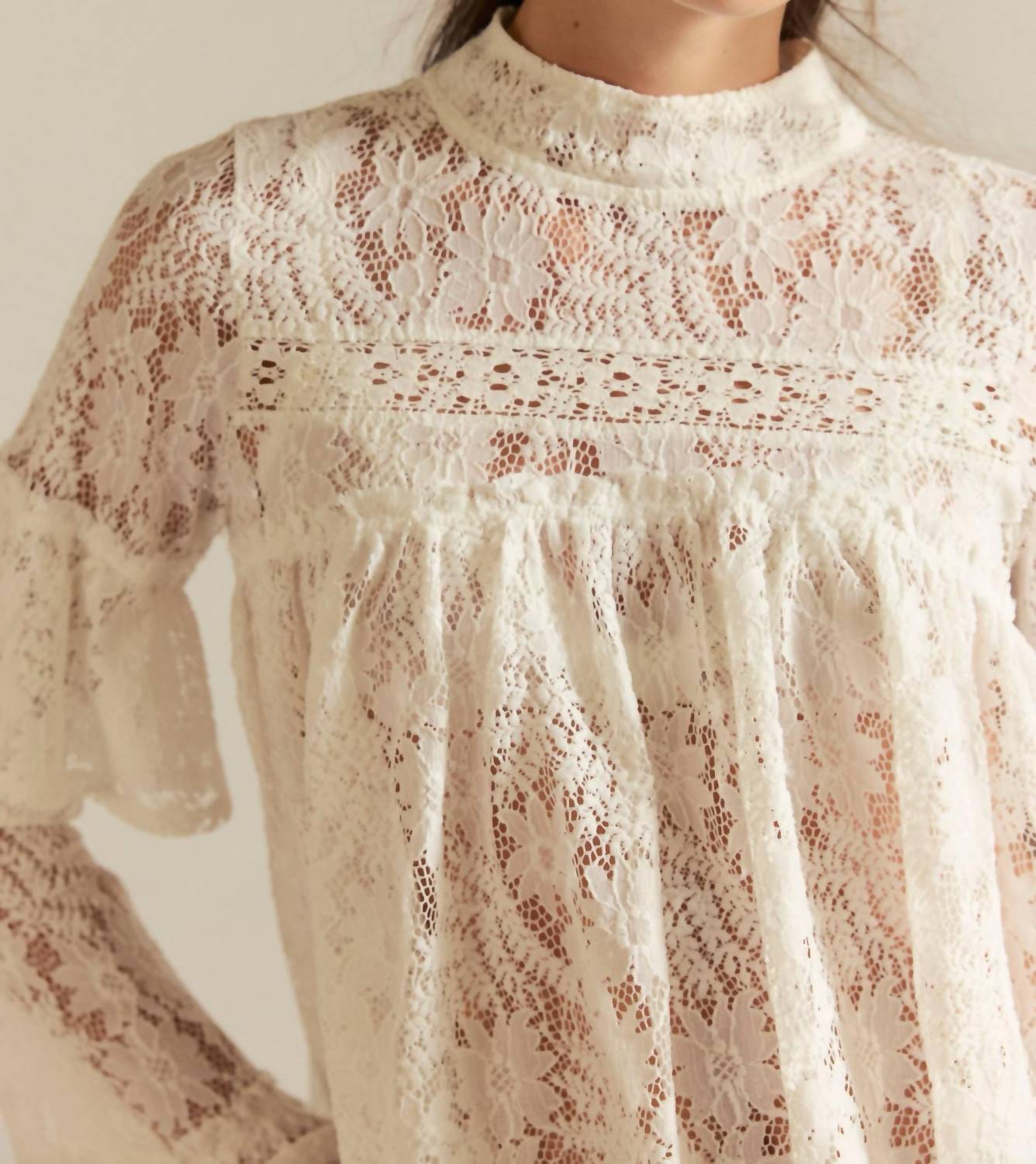 Free People - Lilabeth Lace Top