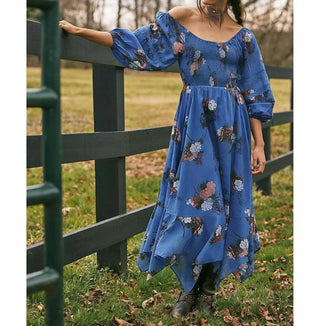 Free People - Vestido longo Morning Glory