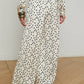 L'Agence - Lillian Polka Dot Wide Leg Pant