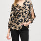 Joseph Ribkoff - Satin Animal Print Top
