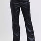 Judy Blue - Faux Leather Bootcut Jeans