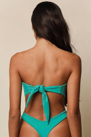 Montce - Tori Ties Bandeau Bikini Top