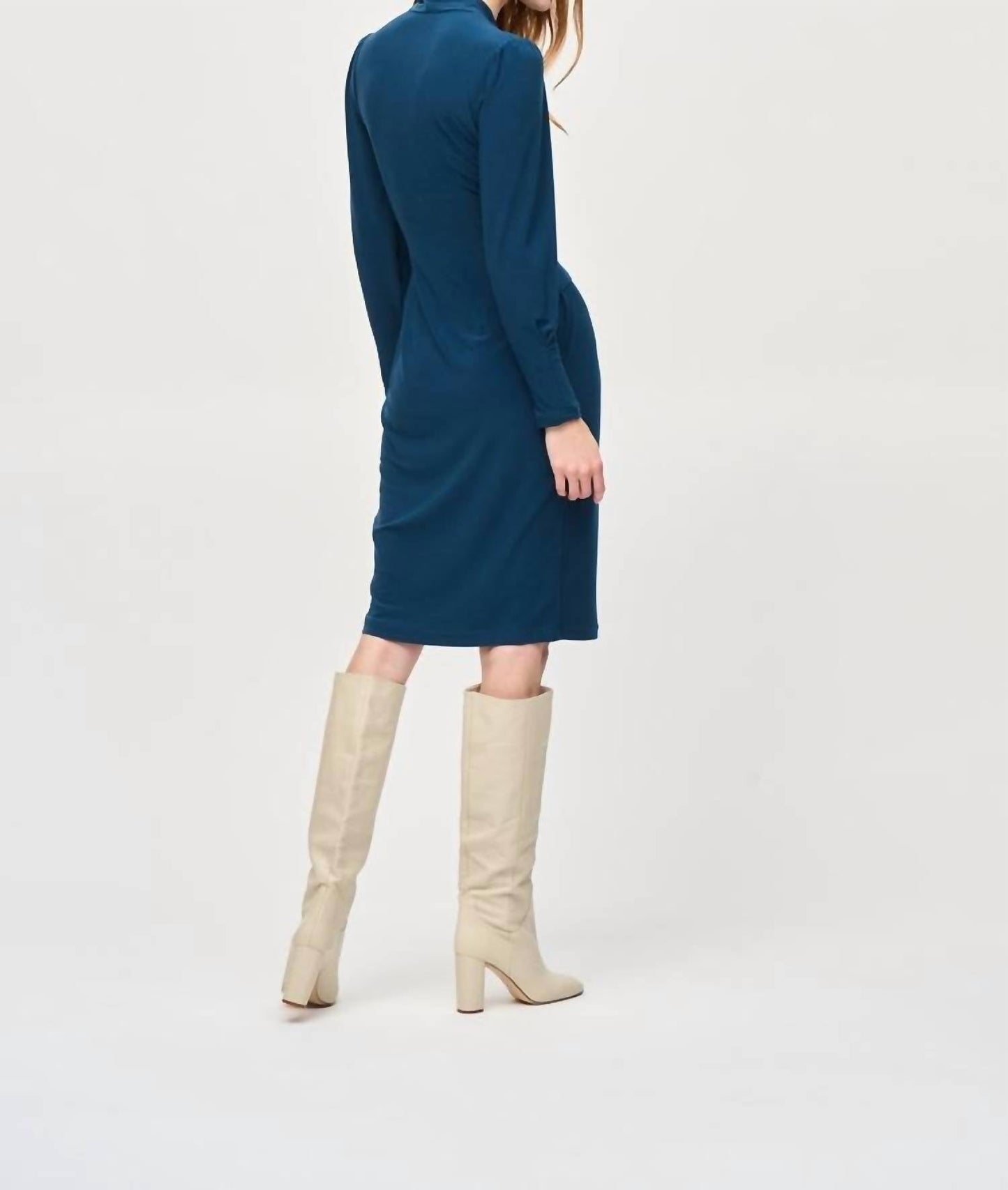 Joseph Ribkoff - Silky Knit Draped Wrap dress