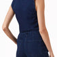 Le Jean - Ella Waistcoat Denim Vest