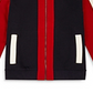 Jaqueta Bally Masculina de Algodão Color Blocked Vermelha Tamanho Médio