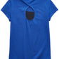 Camiseta GUESS Big Girl's 1981 com strass, azul, tamanho médio