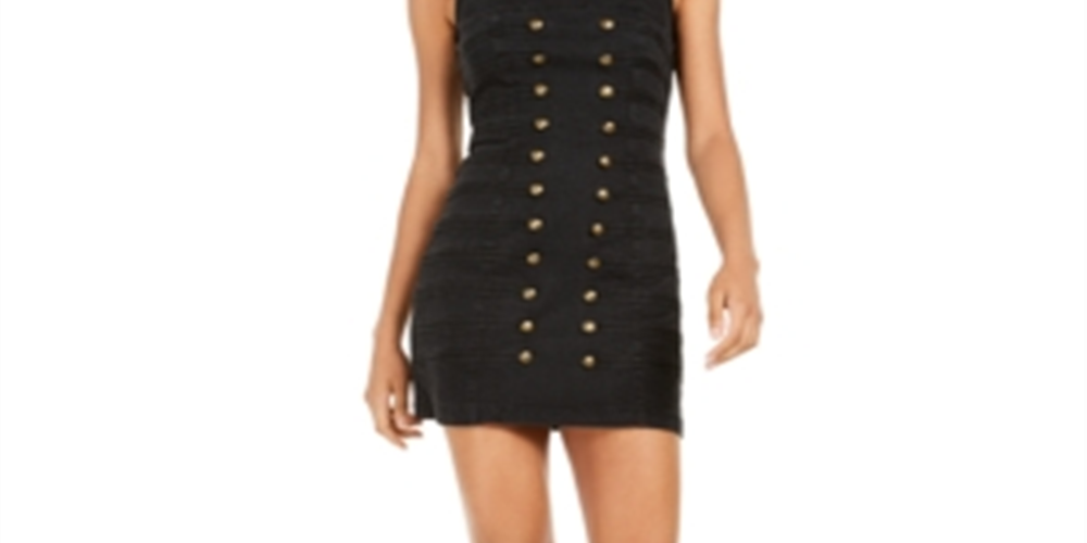 Vestido Tamara Feminino GUESS Preto Tamanho X-S
