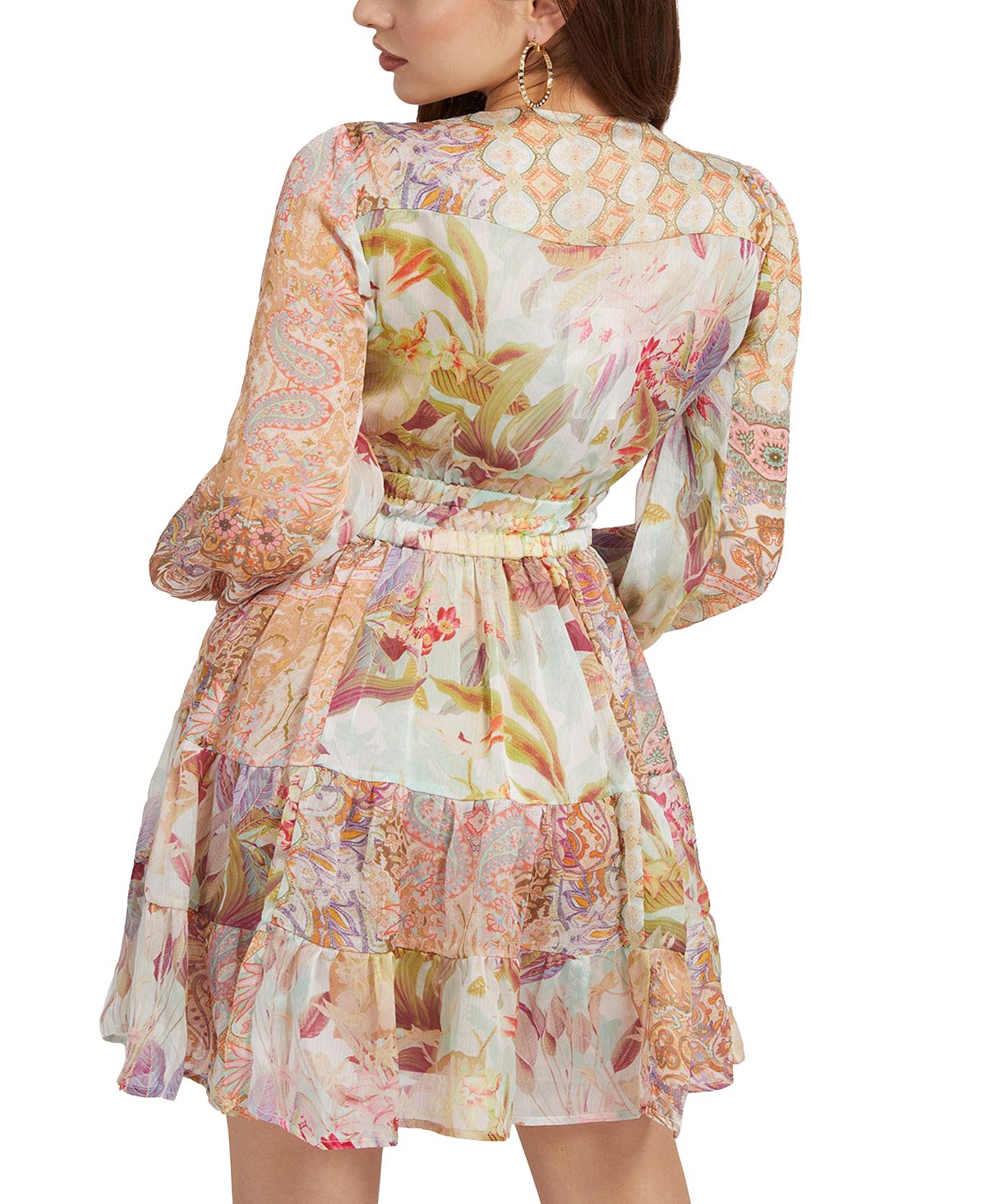 Vestido Primrose Feminino GUESS Amarelo Tamanho P