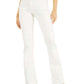 Calça jeans feminina GUESS Ryder cintura baixa flare branca tamanho grande